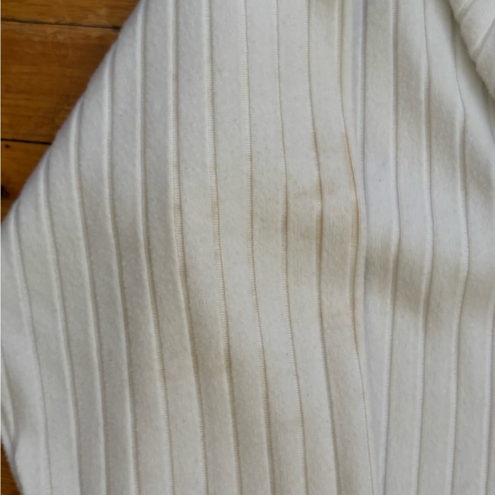 ALO Yoga Ribbed Take Comfort Cardigan white Size Large - Picture 5 of 5